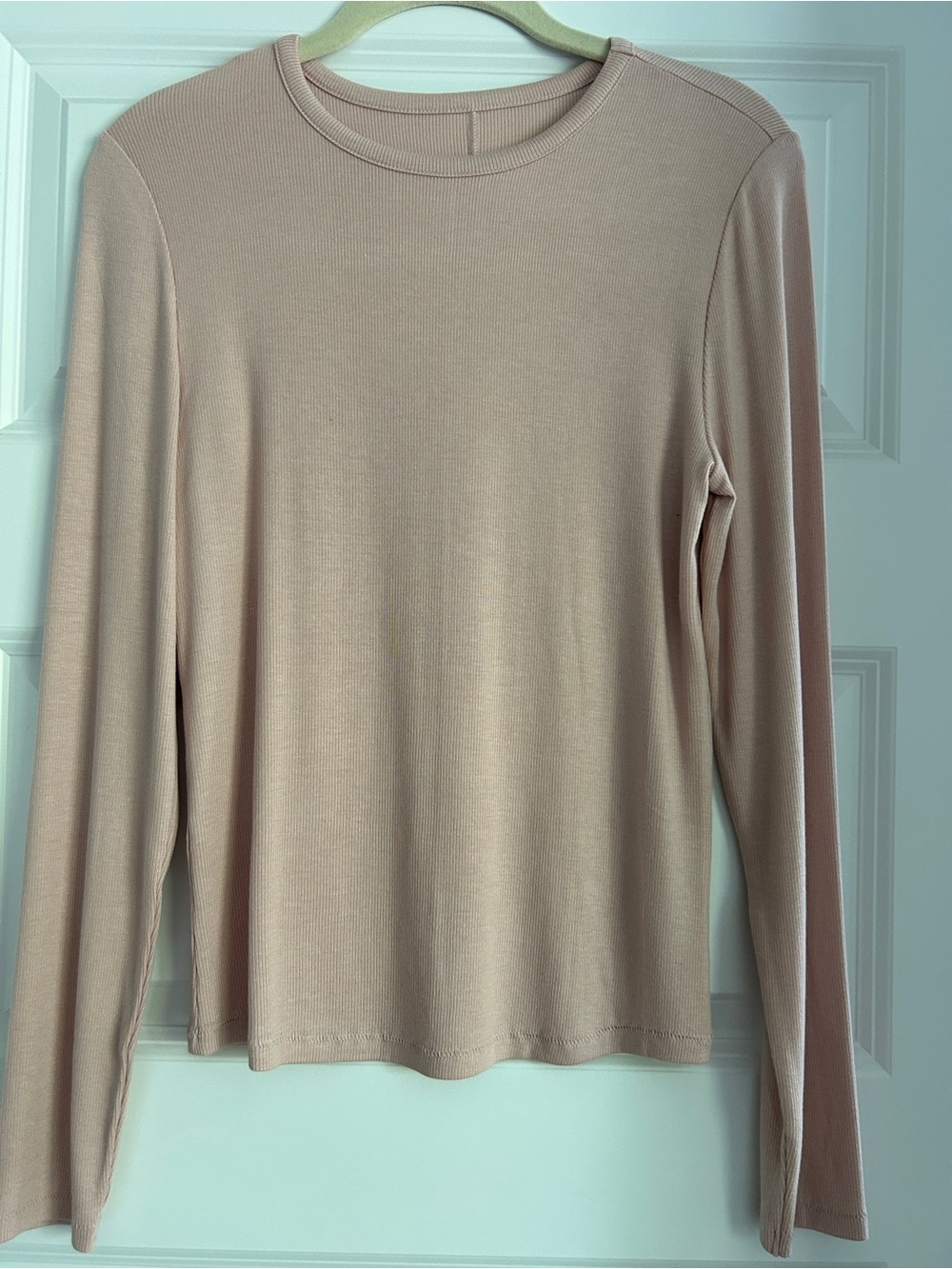 Nuuds LS Slinky Rib Top SZ L
